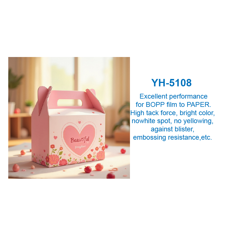 YH-5108 BOPP AND CARDBOARD LAMINATING ADHESIVE/GLUE