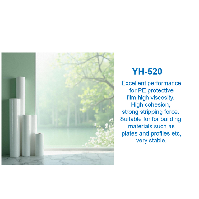 YH-520 Water-based Adhesives for PE Protective Films of Building Materials