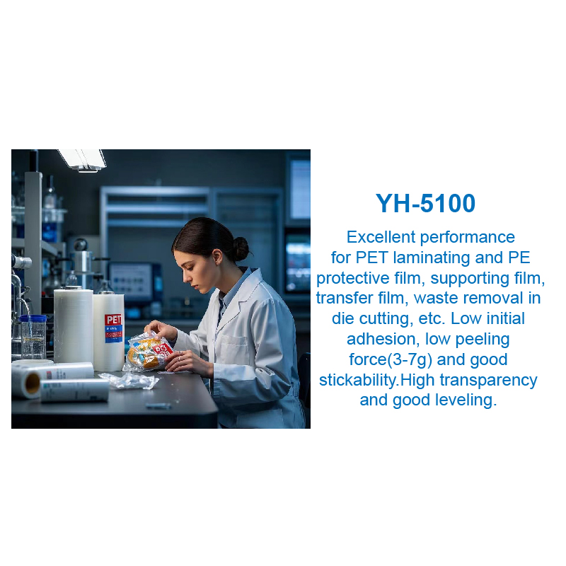  YH-5100 Single Component Water Based Adhesive for flexible packaging and waste removal in die cut
