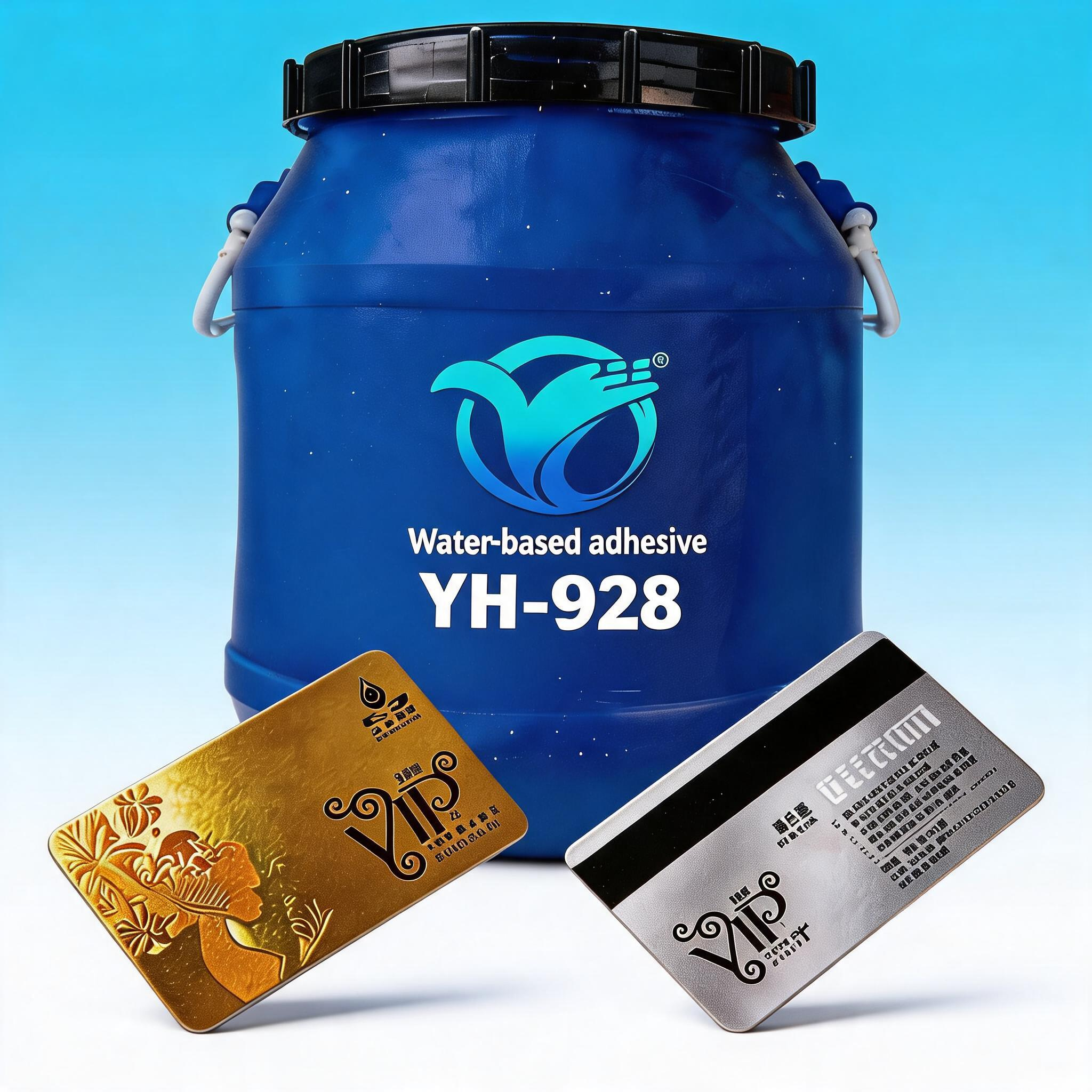 YH-928 Eco-Friendly Water-Based Adhesive Glue for Card Production